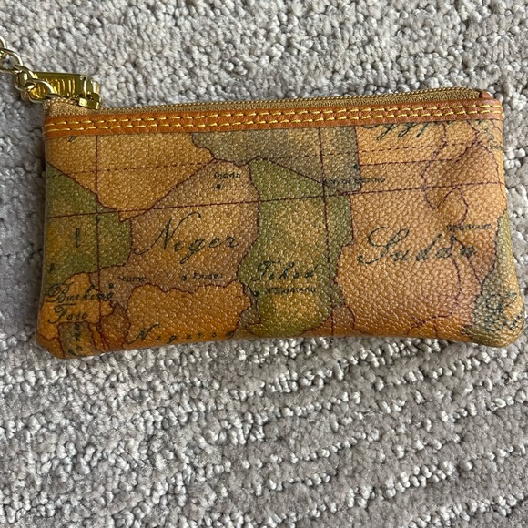 Alviero Martini 1aClasse Coin Purse Keychain - Picture 2 of 6